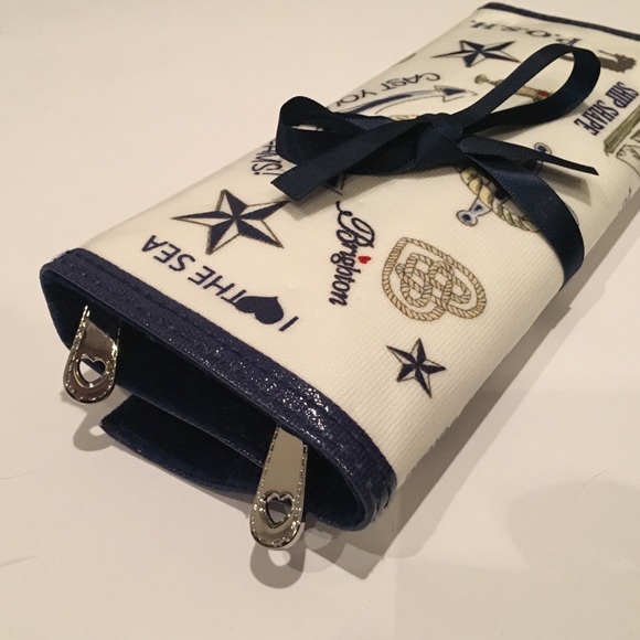 Brighton Handbags - Brighton Nautical Travel Jewelry Roll